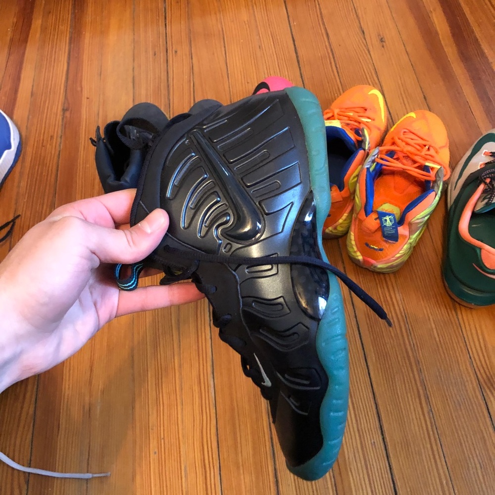 Nike penny hardaway foams “aqua”